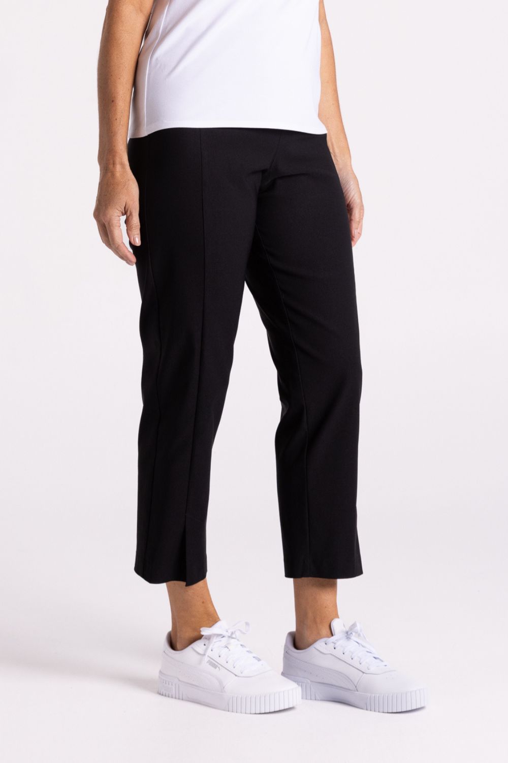 Philosophy Prix 7/8 Split Pant | Black_Silvermaple Boutique