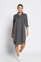 Philosophy Rierra Spot Dress | Black Spot_Silvermaple Boutique