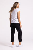 Philosophy Prix 7/8 Split Pant | Black_Silvermaple Boutique