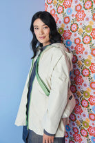 Project Ten Raincoat In Crossbody Bag | Ecru _Silvermaple Boutique