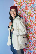 Project Ten Raincoat In Crossbody Bag | Ecru _Silvermaple Boutique