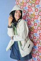 Project Ten Raincoat In Crossbody Bag | Ecru _Silvermaple Boutique