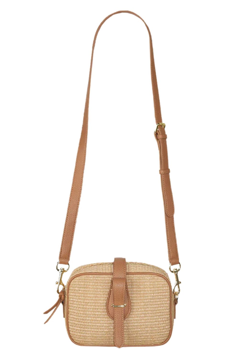 Zjoosh Ruby Palma Cross Body Bag | Tan_Silvermaple Boutique