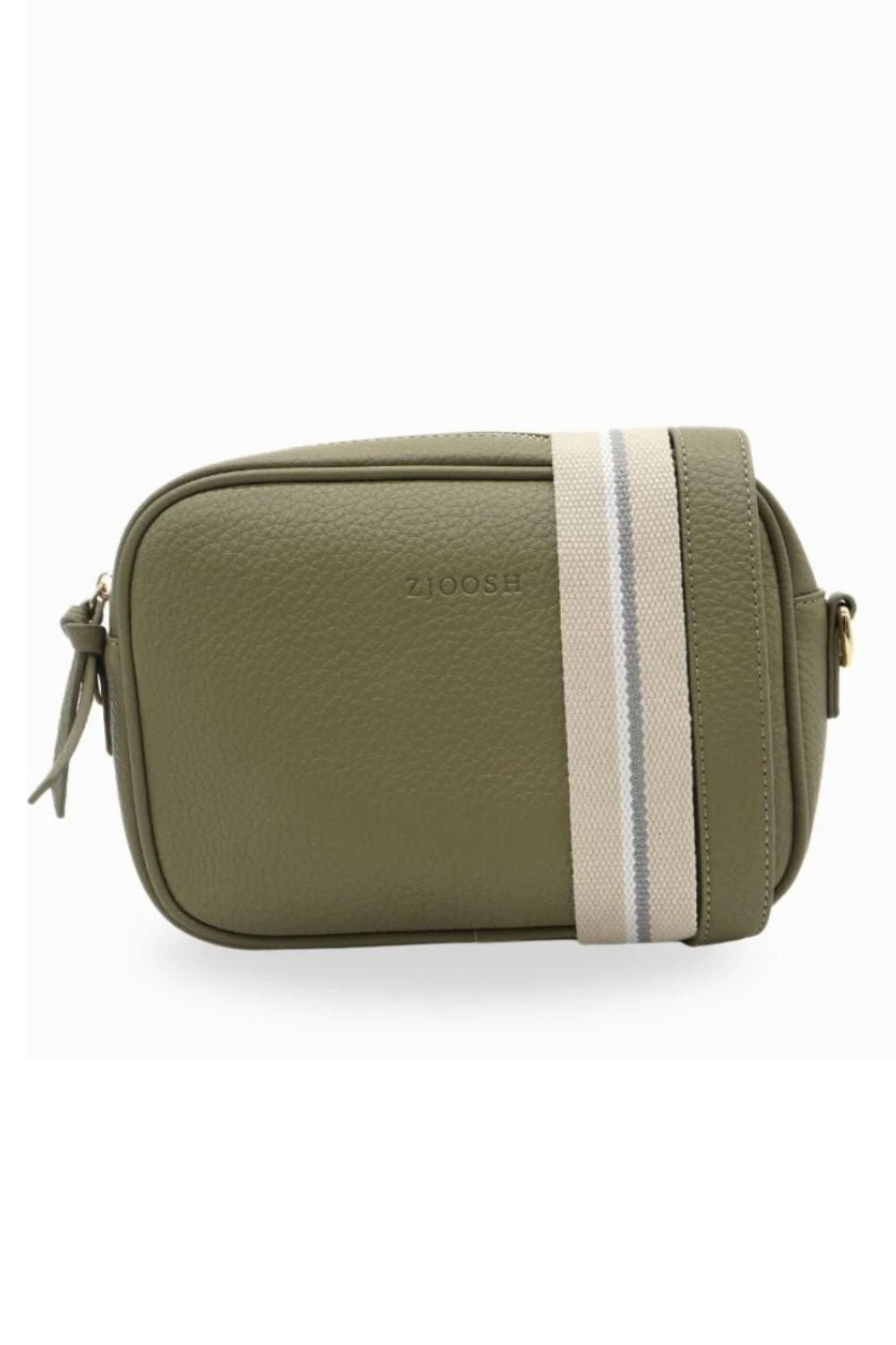 Zjoosh | Ruby Sports Cross Body Bag | Khaki_Silvermaple Boutique