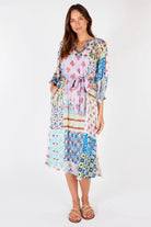 Rubyyaya Boucher Patch Maxi Dress | Multi_Silvermaple Boutique