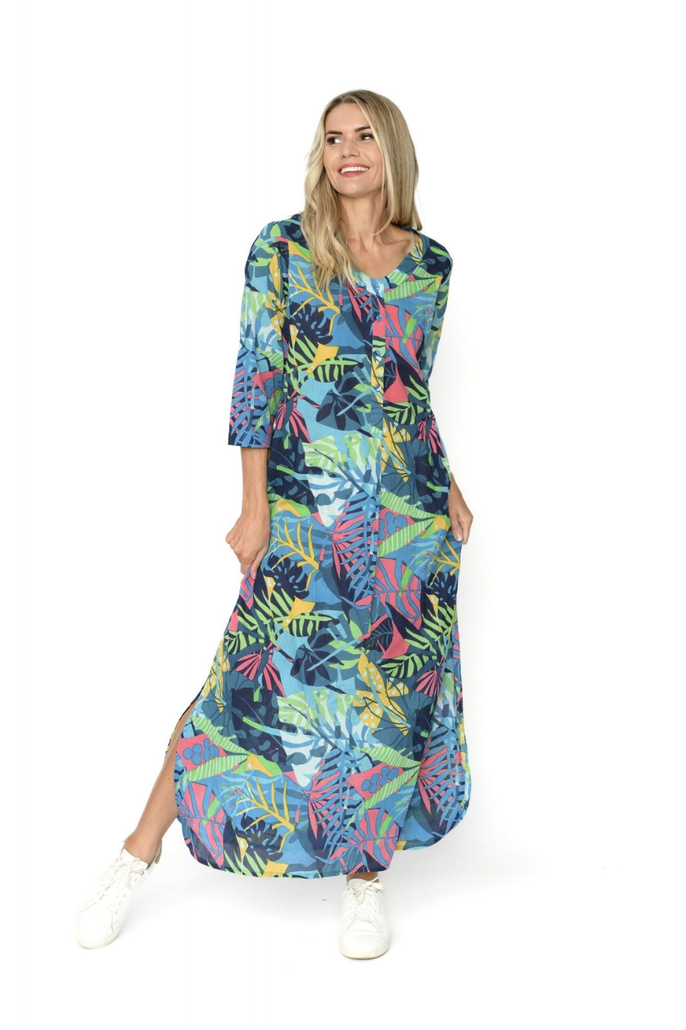 Fashion ExpressMelina Maxi Dress | Jungle Pop_Silvermaple Boutique