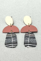 Mia Clay Earrings | Multi - Silvermaple Boutique