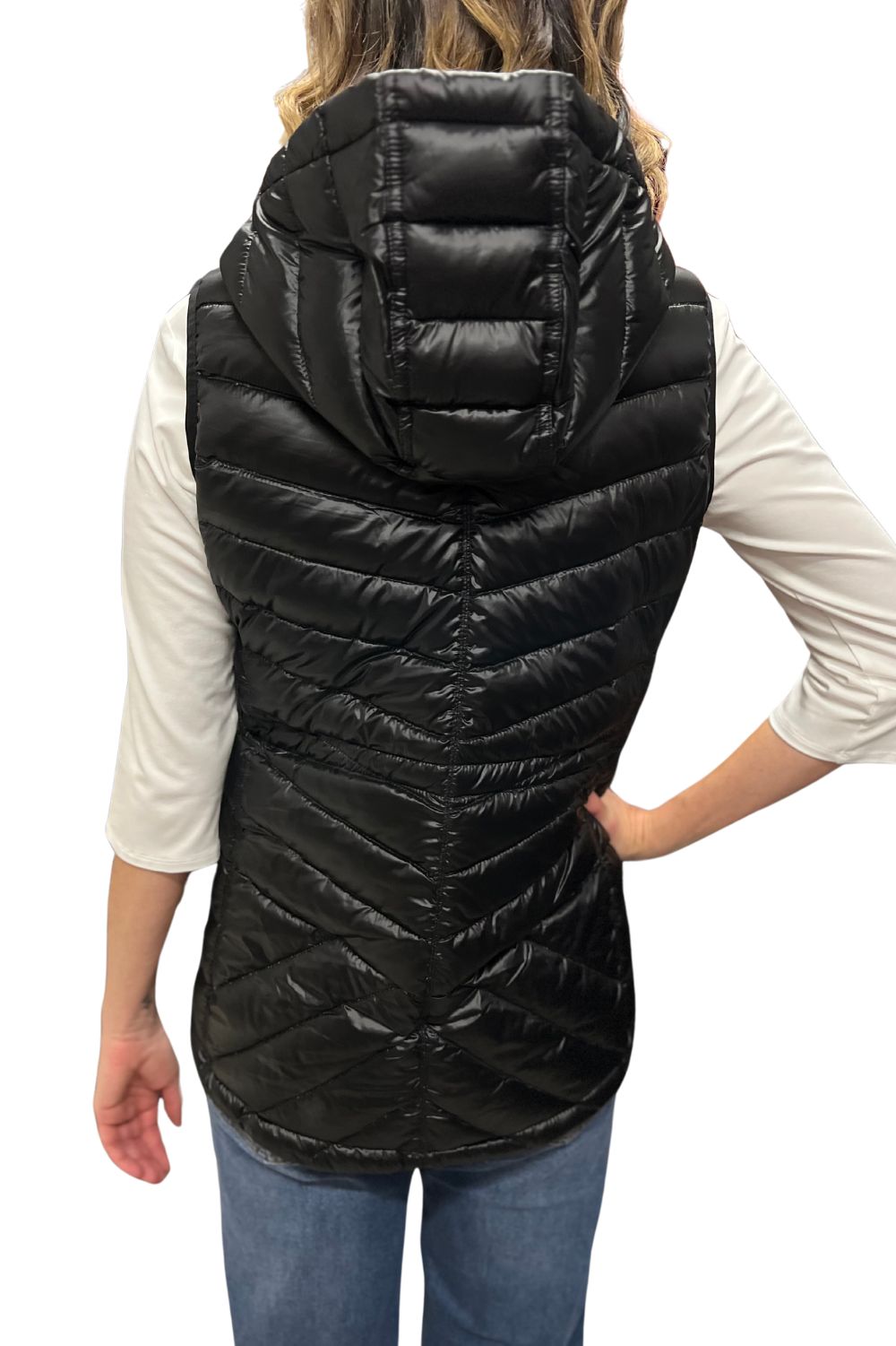 Silvermaple Boutique Down Filled Puffer Vest | Black_Silvermaple Boutique