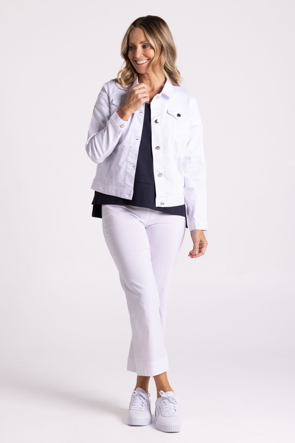 Silvermaple Collection Kate Jacket | White