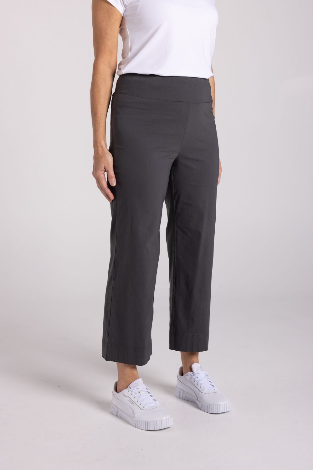 Silvermaple Collection The Ultimate Wide Leg Pant | Gunmetal