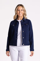 Silvermaple Collection Kate Jacket | Indigo