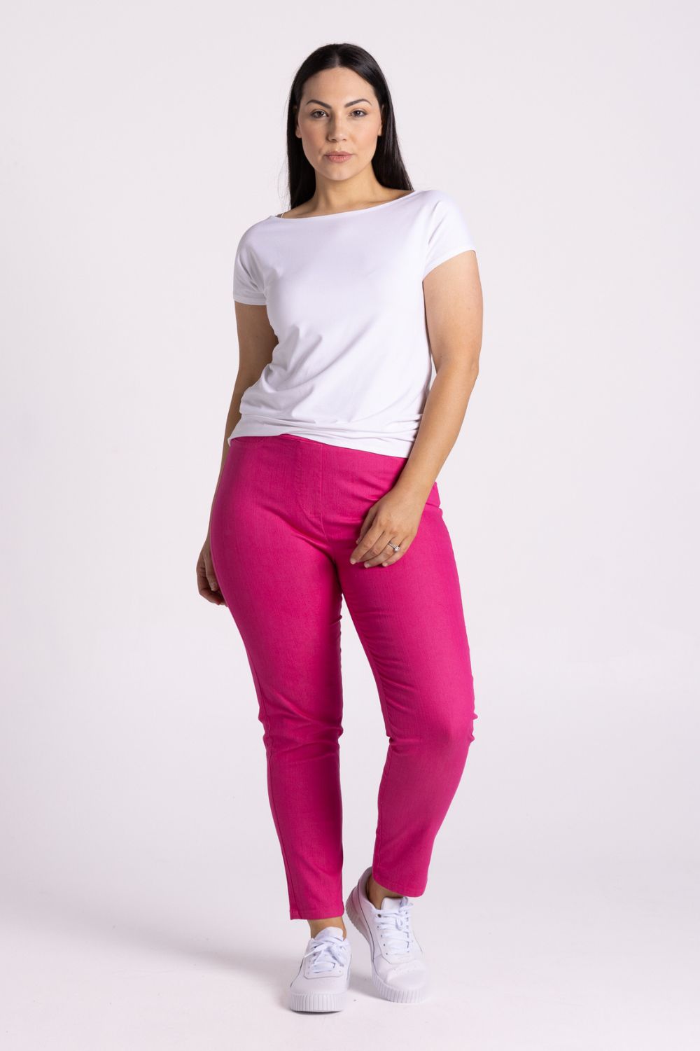 Silvermaple Collection Kate 7/8 Pant | Hot Pink