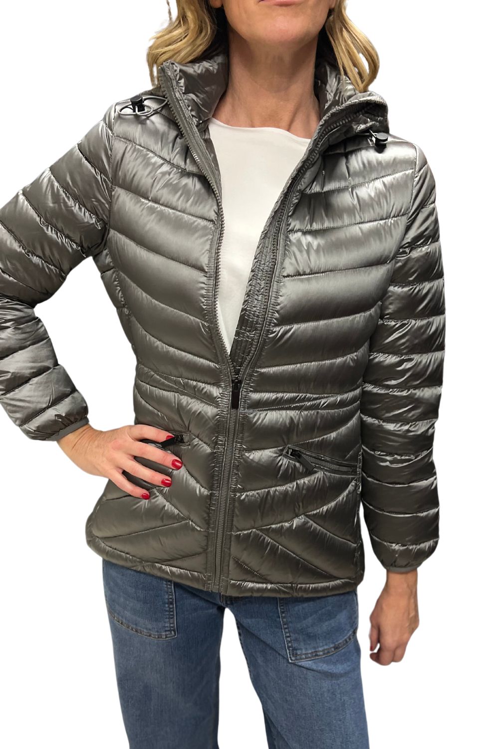 Silvermaple Boutique Down Filled Puffer Jacket | Platinum_Silvermaple Boutique