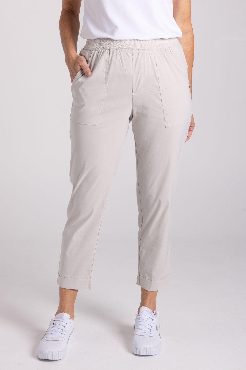 Silvermaple Collection The Ultimate 7/8 Cuff Pant | Sand