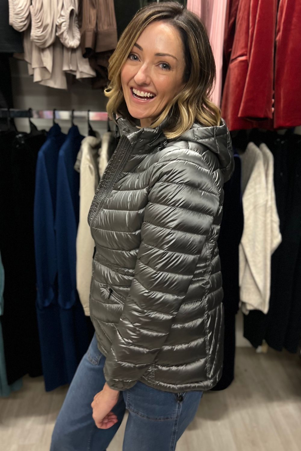 Silvermaple Boutique Down Filled Puffer Jacket | Platinum_Silvermaple Boutique