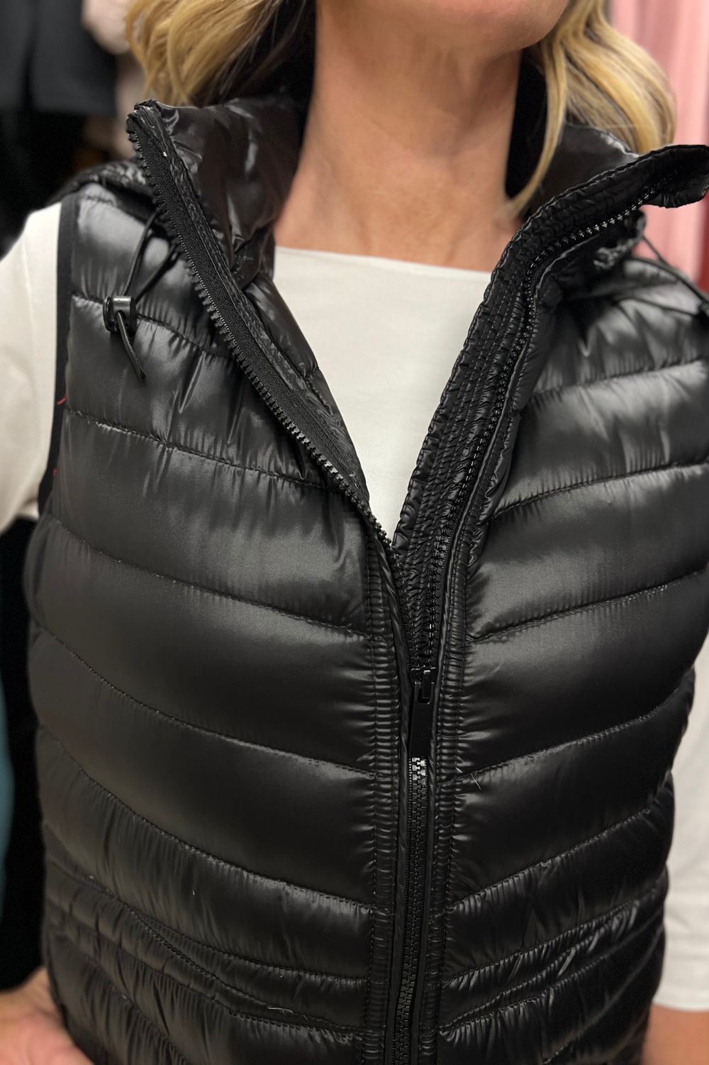 Silvermaple Boutique Down Filled Puffer Vest | Black_Silvermaple Boutique