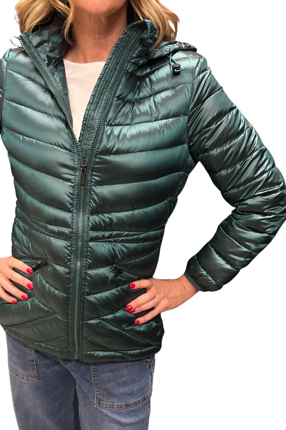 Silvermaple Collection Down Filled Puffer Jacket | Basil_Silvermaple Boutique