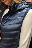 Silvermaple Collection Down Filled Puffer Vest | Azure_Silvermaple Boutique_Silvermaple Boutique