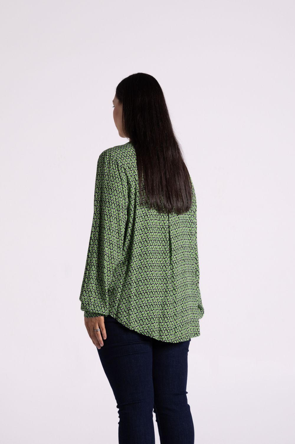 Silvermaple Boutique Sofia Shirt | Cheetah Black/Green_Silvermaple Boutique