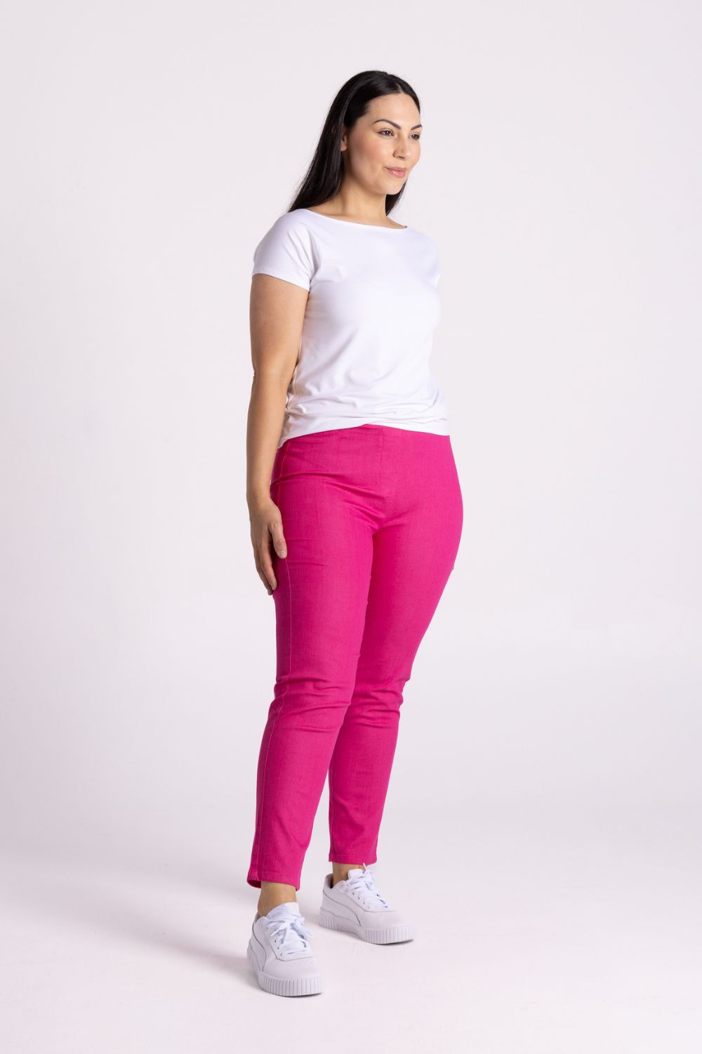 Silvermaple Collection Kate 7/8 Pant | Hot Pink