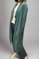 Renoma Long Knit Coat | Seafoam_Silvermaple Boutique