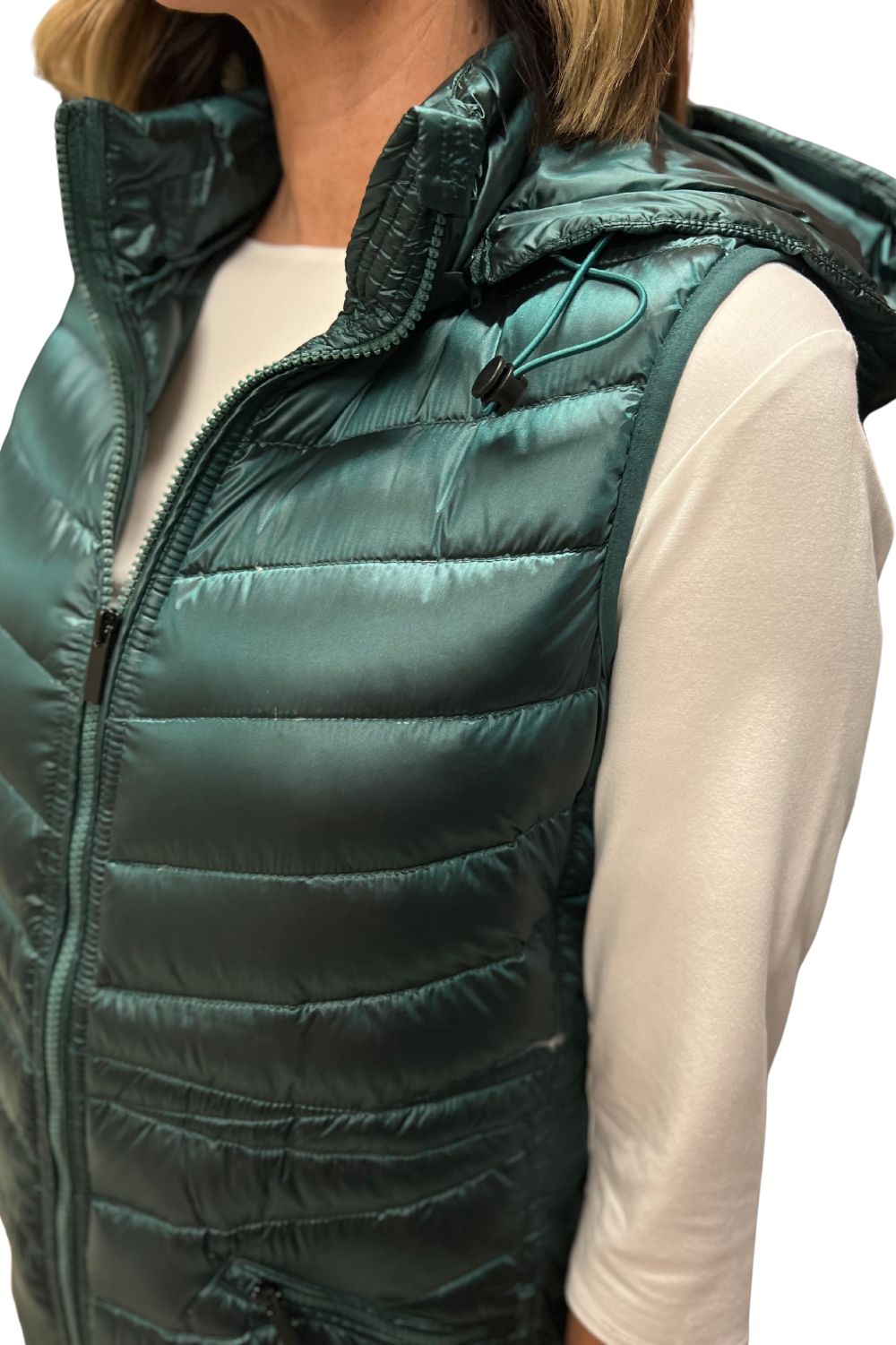 Silvermaple Collection Down Filled Puffer Vest | Basil_Silvermaple Boutique