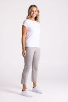 Silvermaple Collection The Ultimate 7/8 Pant | Platinum_Silvermaple Boutique