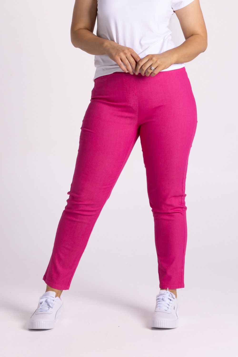 Silvermaple Collection Kate 7/8 Pant | Hot Pink