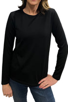 Silvermaple Collection Belle Long Sleeve Merino | Black_Silvermaple Boutique