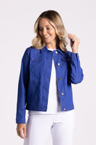 Silvermaple Collection Kate Jacket | Sapphire