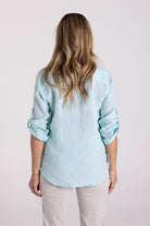 Silvermaple Collection Charlotte Linen Shirt | Mint