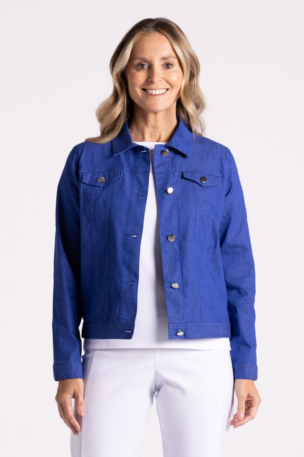 Silvermaple Collection Kate Jacket | Sapphire