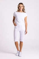 Silvermaple Collection The Ultimate Long Short | White_Silvermaple Boutique