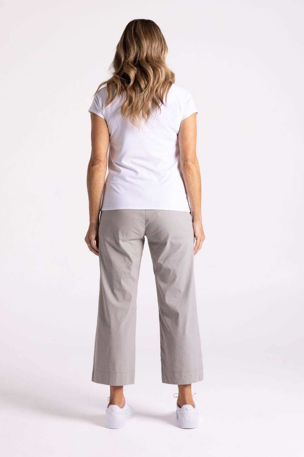 Silvermaple Collection The Ultimate Wide Leg Pant | Platinum_Silvermaple Boutique