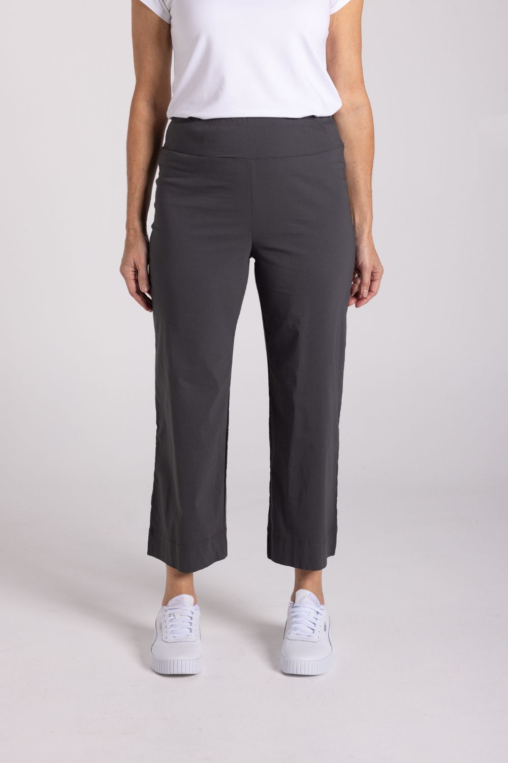 Silvermaple Collection The Ultimate Wide Leg Pant | Gunmetal