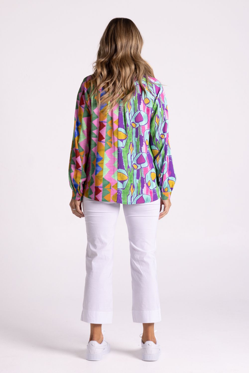 Silvermaple Collection Positano Shirt | Purple Paradise_Silvermaple Boutique