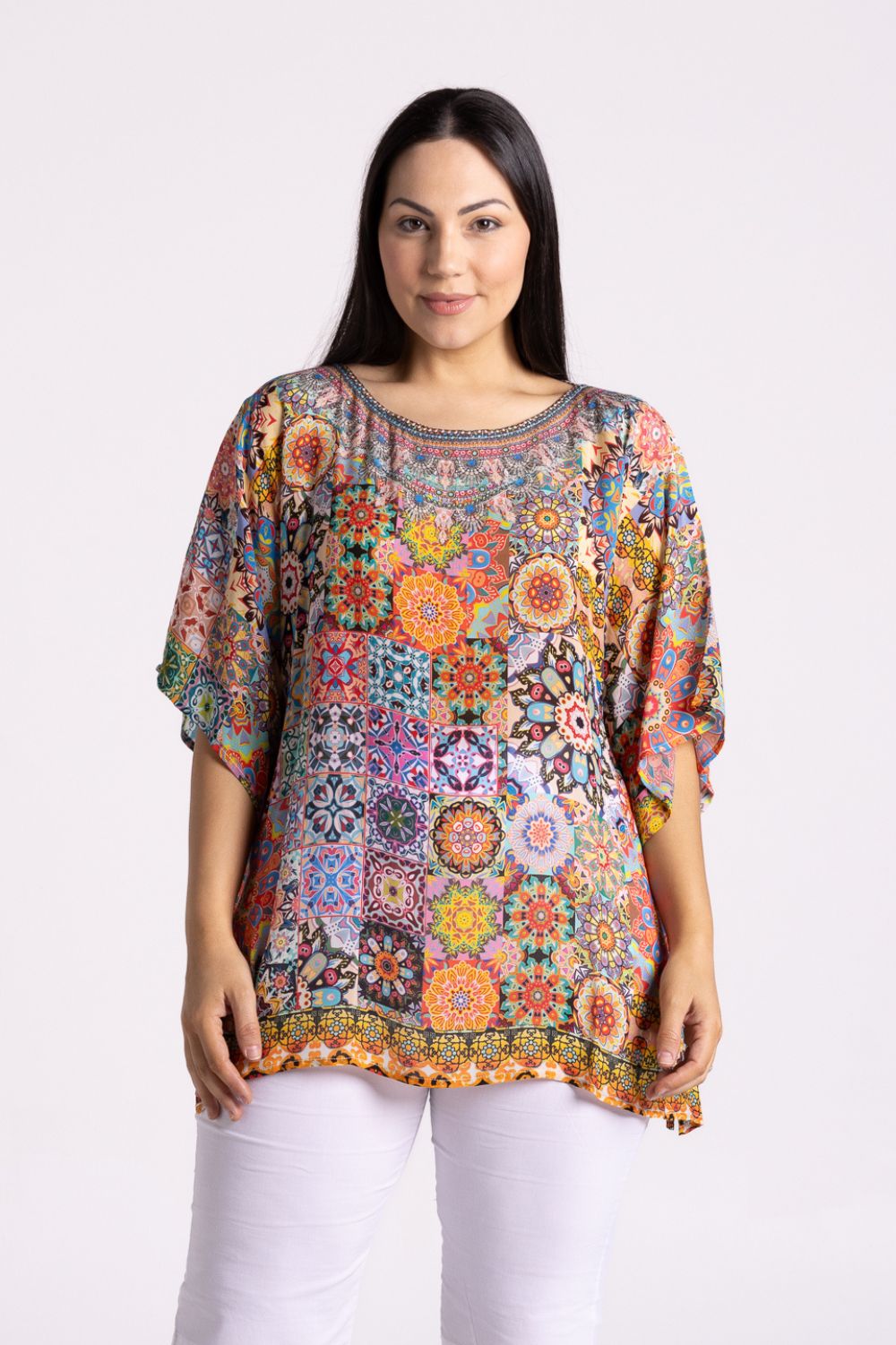 Silvermaple Collection Bette Top | Kaleidoscope _Silvermaple Boutique