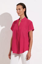 Mela Purdie Soft Stand Shirt | Strawberry_Silvermaple Boutique