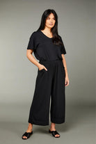 Tani Culotte Resort Pant | Black _ Silvermaple Boutique