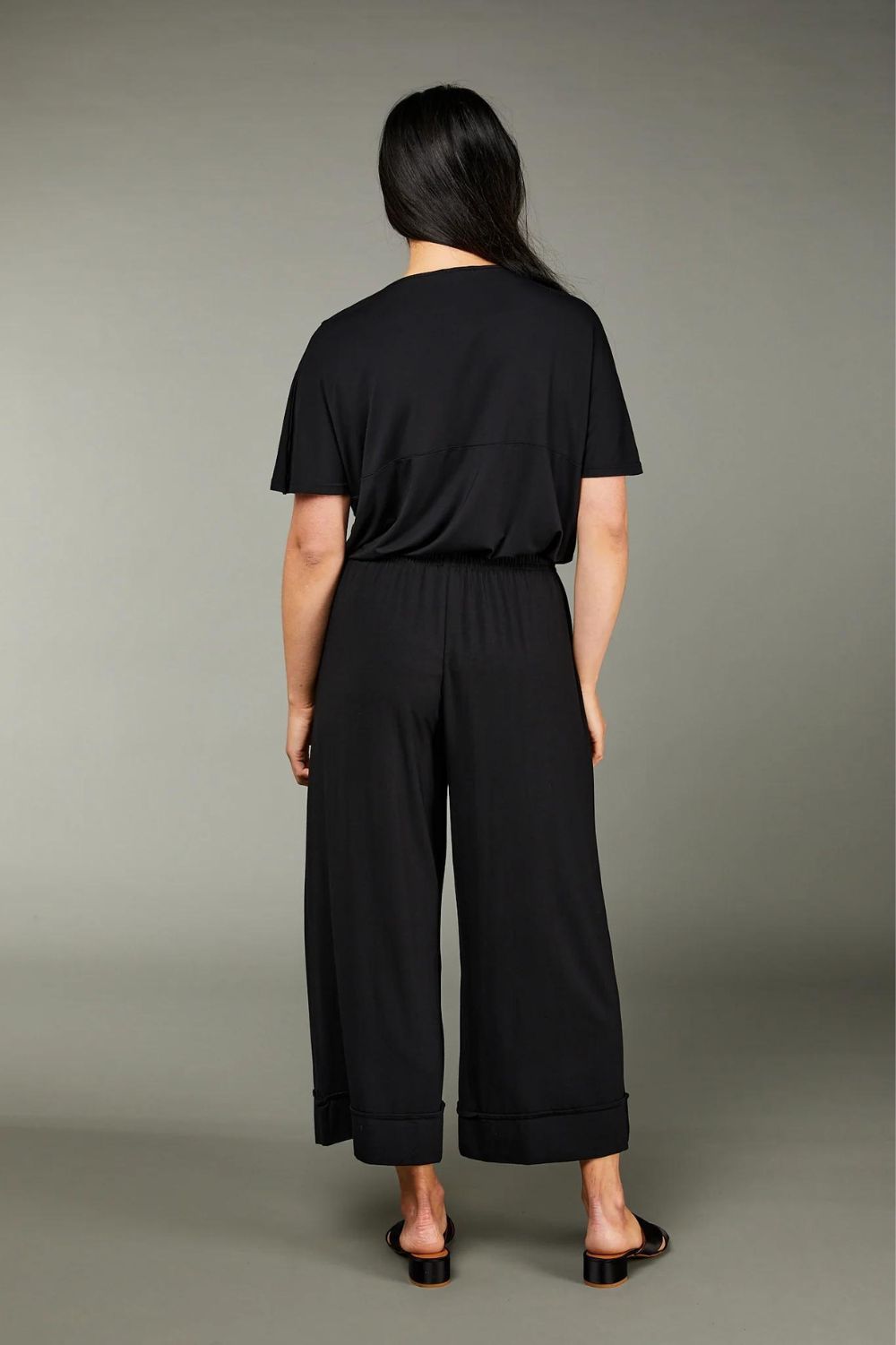 Tani Culotte Resort Pant | Black _ Silvermaple Boutique