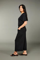 Tani Culotte Resort Pant | Black _ Silvermaple Boutique