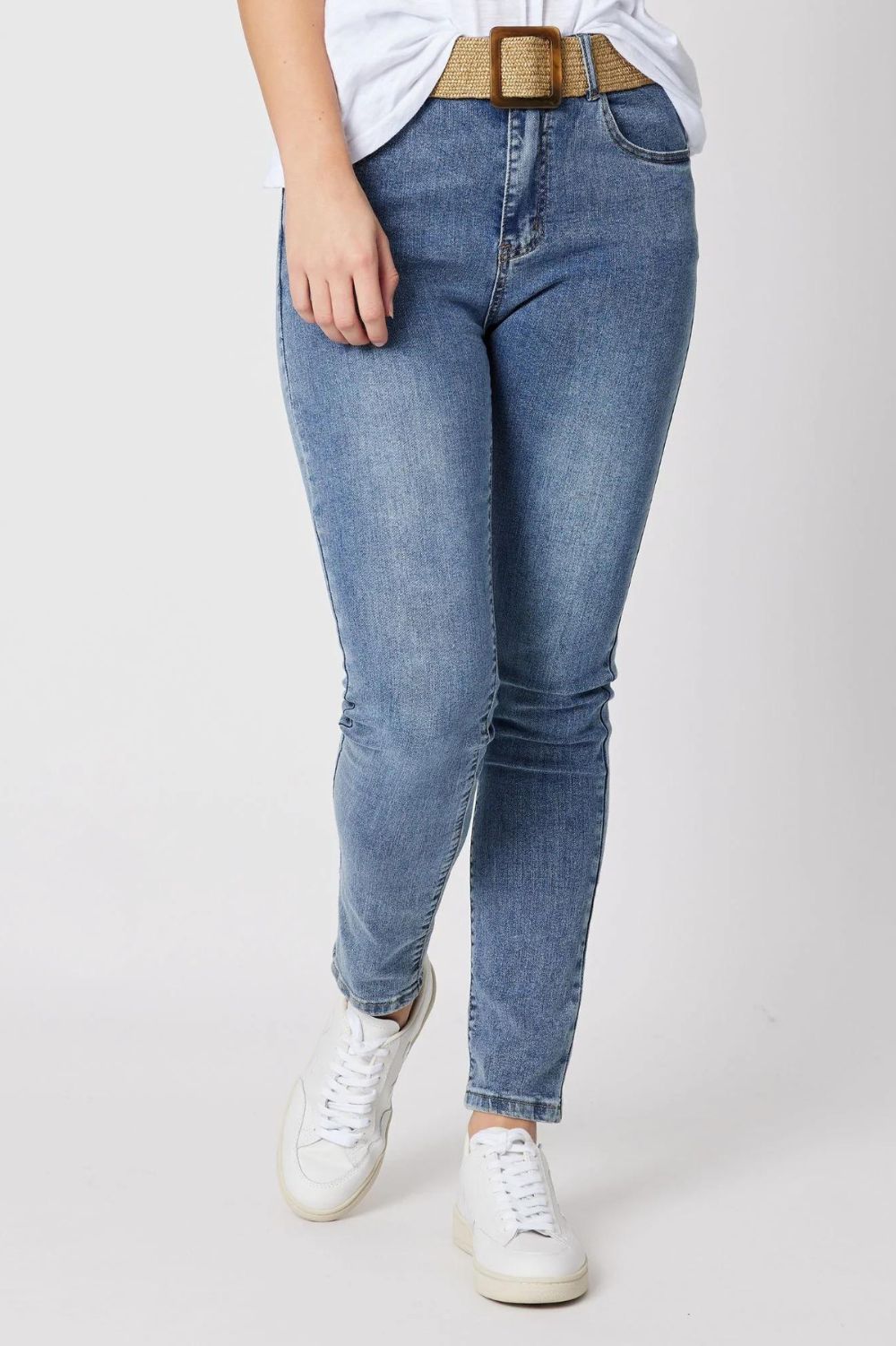 Threadz & Clarity Sophie Slim Leg Jean | Denim_Silvermaple Boutique