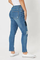 Threadz & Clarity Sofia Patch Jean | Denim_Silvermaple Boutique