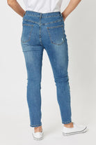 Threadz & Clarity Sofia Patch Jean | Denim_Silvermaple Boutique