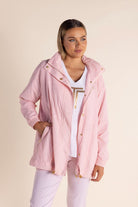 Two T's Spray Jacket | Pink Rose_Silvermaple Boutique