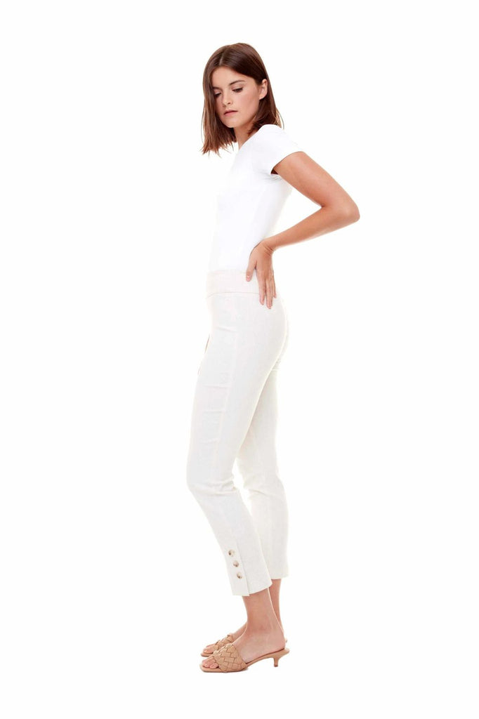 UP! Techno Slim Leg Pant | Linen_Silvermaple Boutique