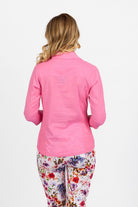  Vassalli Golf Shirt | Flamingo_Silvermaple Boutique