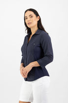 Vassalli Golf Shirt | Ink_Silvermaple Boutique