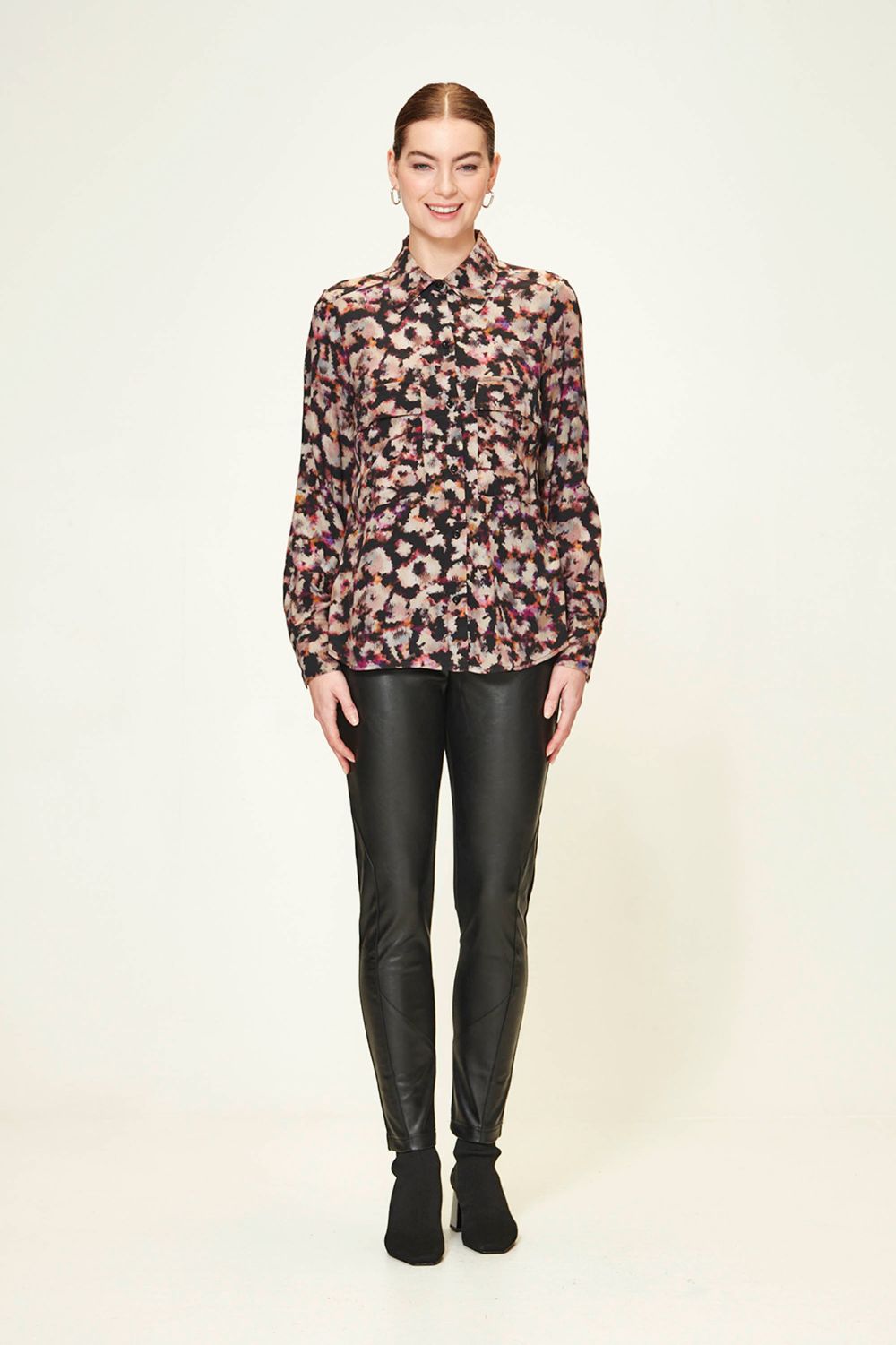 Verge Azalea Shirt | Print _Silvermaple Boutique