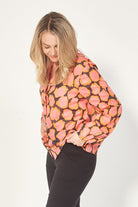 Verge Theme Shirt | Coral Print_Silvermaple Boutique